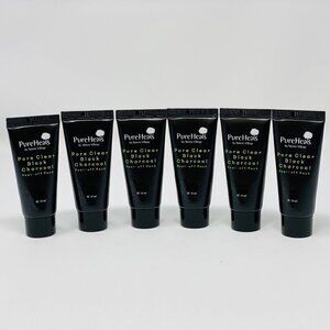 6pk-PureHeals Pore Clear Charcoal Peel off Pack